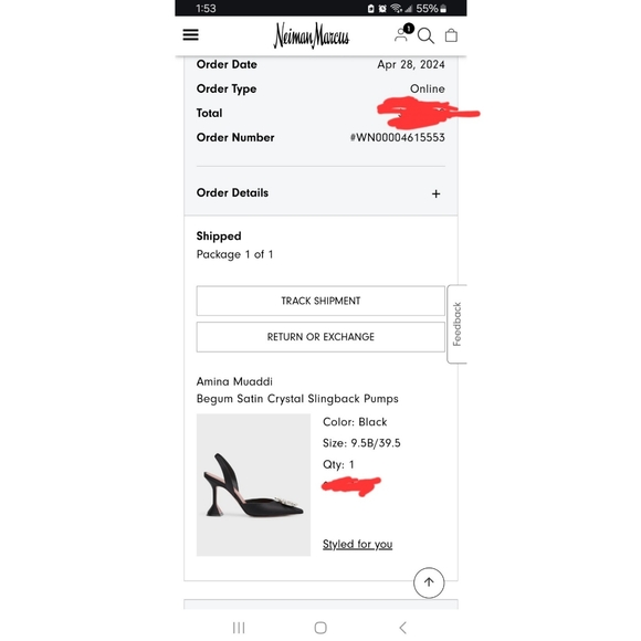 Amina Muaddi Begum Slingback - Picture 5 of 5